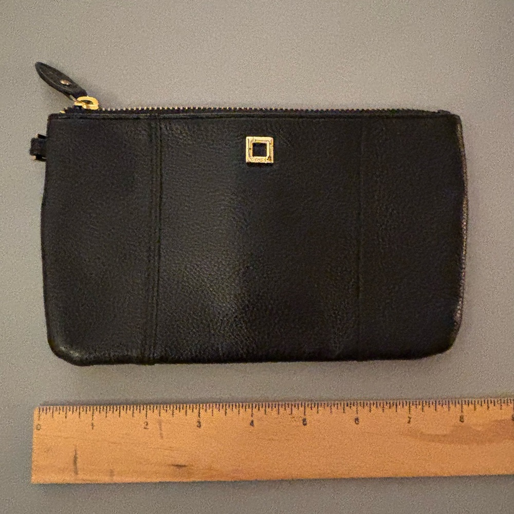 Lodis clutch leather